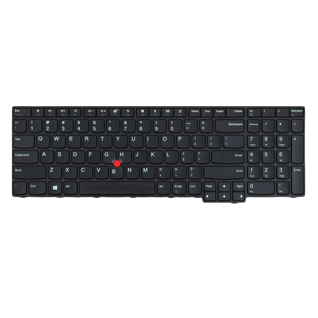 For Lenovo Thinkpad E570 E575 E570C Replacement English Keyboard Black Frame