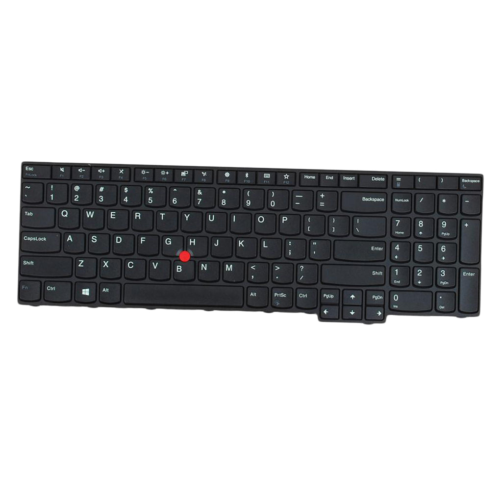 For Lenovo Thinkpad E570 E575 E570C Replacement English Keyboard Black Frame