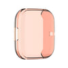 For Fitbit Versa2 Silicone TPU Case Screen Protector Frame Cover HD Orange