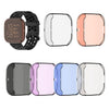 For Fitbit Versa2 Silicone TPU Case Screen Protector Frame Cover HD Orange