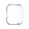 For Fitbit Versa2 Silicone TPU Case Screen Protector Frame Cover HD white