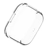 For Fitbit Versa2 Silicone TPU Case Screen Protector Frame Cover HD white