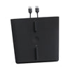 Car Fast Charger for Tesla Model 3 Qi Wireless Double USB Charging Pad Black