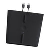 Car Fast Charger for Tesla Model 3 Qi Wireless Double USB Charging Pad Black