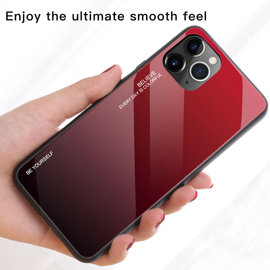 Gradient glass cover case for iPhone11 Pro MAX 6.5 inch for iPhone11 Pro MAX