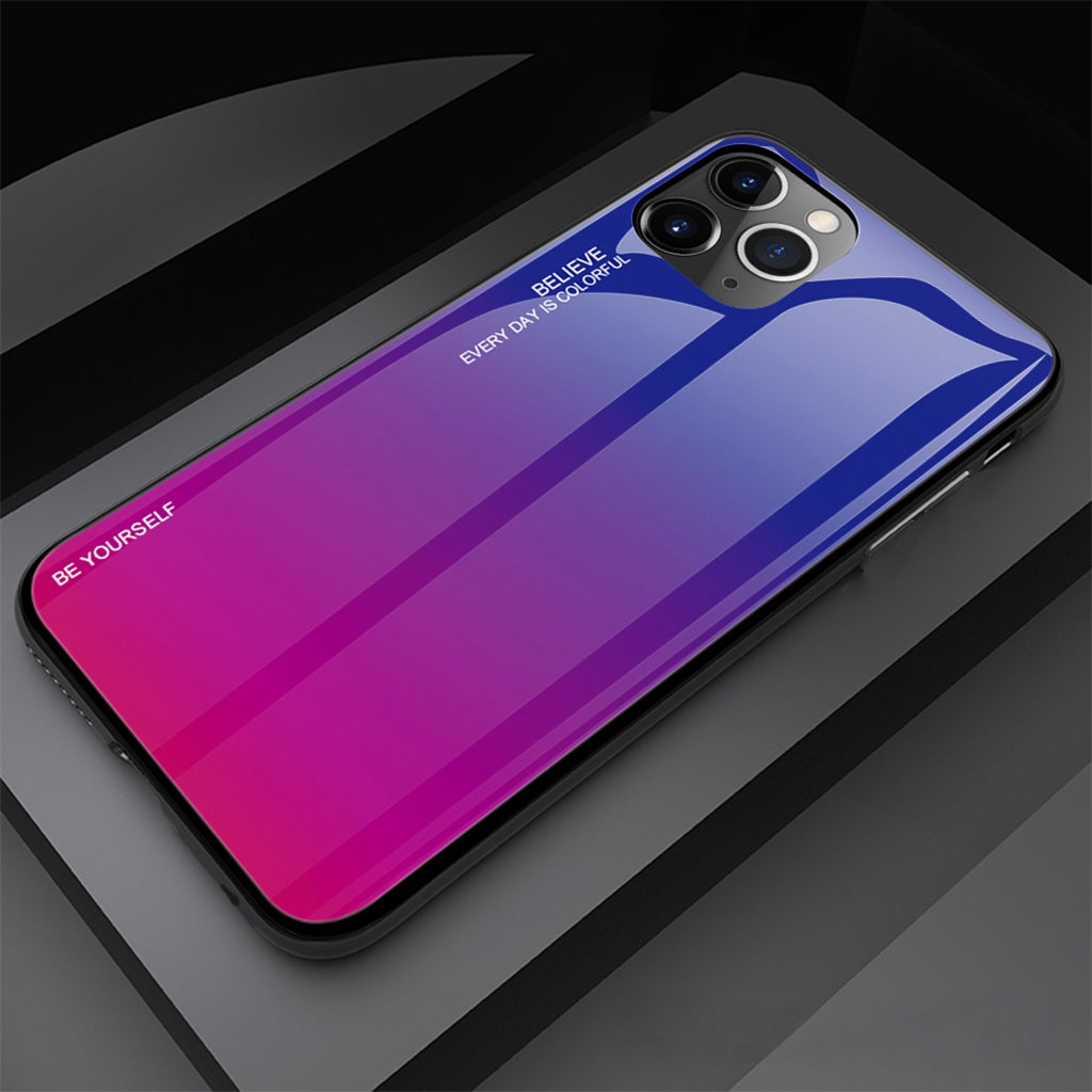 Gradient glass cover case for iPhone11 Pro MAX 6.5 inch for iPhone11 Pro MAX