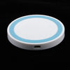 QI Wireless Charger Pad Fast Charging Station for iPhone XS  White +  Blue