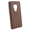 PU Leather Phone Case Cover For Huawei Mate 20X Alligator Coated Brown