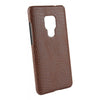 PU Leather Phone Case Cover For Huawei Mate 20X Alligator Coated Brown