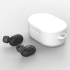 Silicone Protective Case Cover For Xiaomi MI Redmi AirDots Earphone White