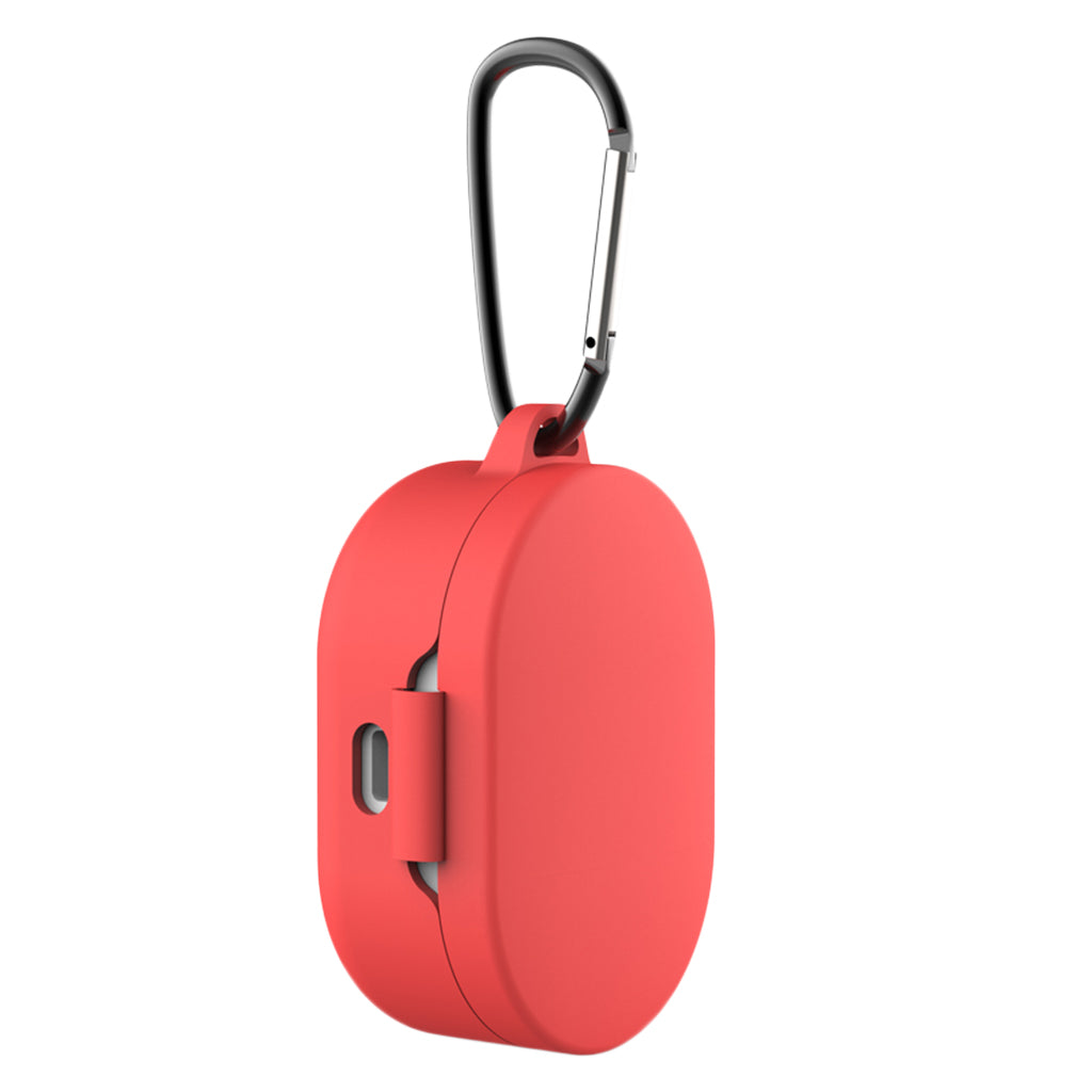 Silicone Protective Case Cover For Xiaomi MI Redmi AirDots Earphone Red