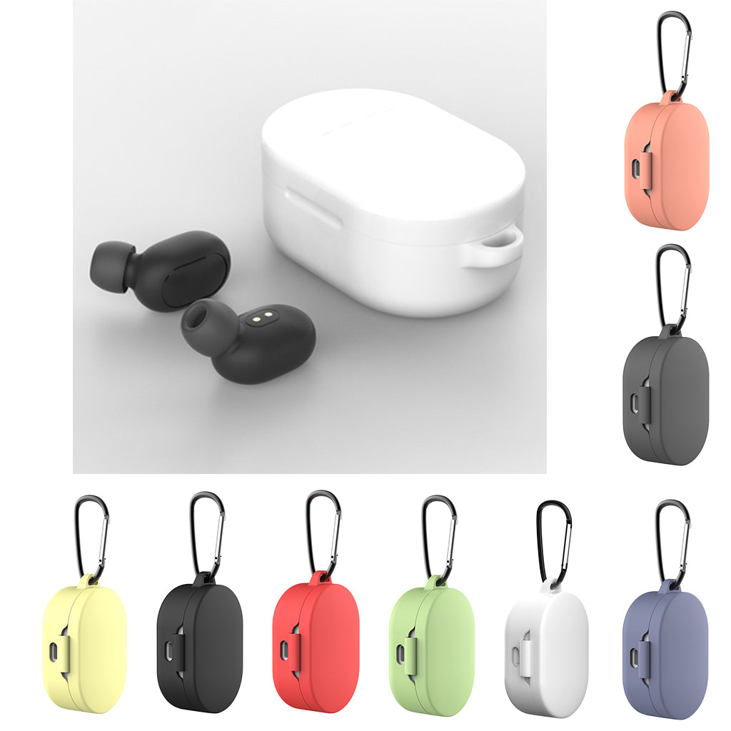 Silicone Protective Case Cover For Xiaomi MI Redmi AirDots Earphone Yellow