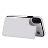 PU Leather Flip Stand Wallet Phone Protective Cover for iPhone X White