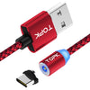 Magnetic Charging / Date Sync Cable Adapter TYPE-C Cable Head Red