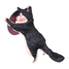 Lovely Cat Model Sucker Cellphone Bracket Holder Finger Grip Mount Black