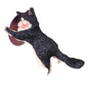 Lovely Cat Model Sucker Cellphone Bracket Holder Finger Grip Mount Black