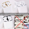 Guard Earphone Protective Sticker for Apple Airpods Earphone Rose Gold