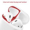 Guard Earphone Protective Sticker for Apple Airpods Earphone Red