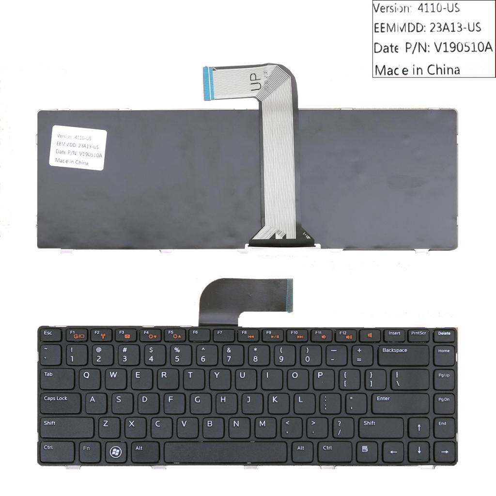 Keyboard for Dell Inspiron 14R N4050 M4040 N4110 N4120 M4110 15R N5040 N5050