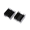 20x 24x16-25mm MOSFET Aluminium Heat Sink 7805 Transistor Heatsink Radiator