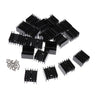 20x 24x16-25mm MOSFET Aluminium Heat Sink 7805 Transistor Heatsink Radiator