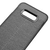 Lichee Leather Cellphone Anti-drop Case for Samsung Galaxy S10 E Black