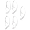 5 Pieces Earhook Loop Clip Headset Earhook Replacement for Bluetooth Headset