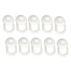 10 Pieces Earphone Silicone Earbud for Headset Horn Diameter of 7-12mm white