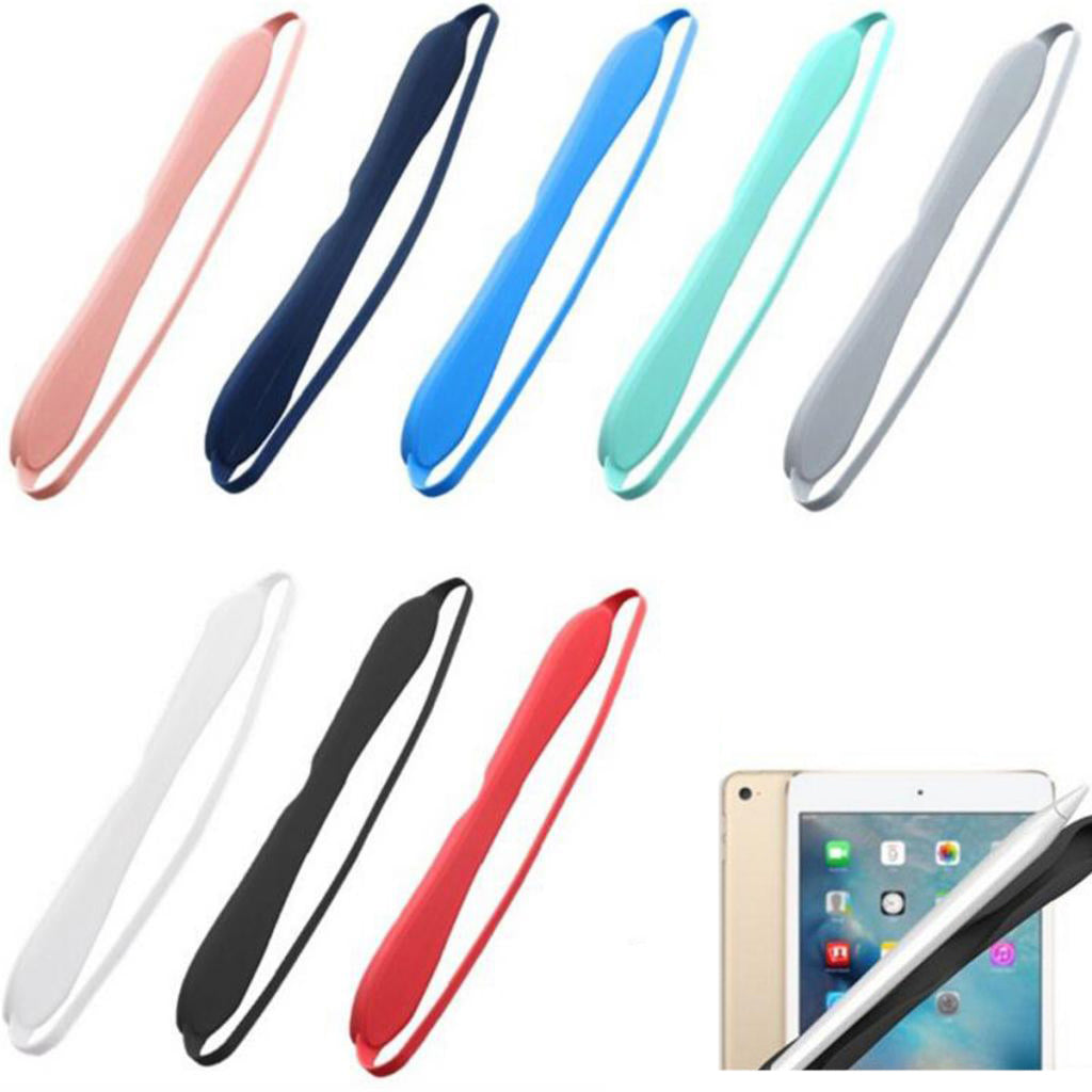 Silicone Stylus Sleeve Cover Detachable Pencil Holder for Apple Pencil Red