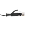 RJ45 CAT6 Ethernet Network LAN Cable Flat UTP Patch Router Black 15 Meters