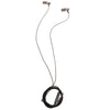 Earphone Magnet Stereo Headset Headphone Universal for iPhone Samsung Black