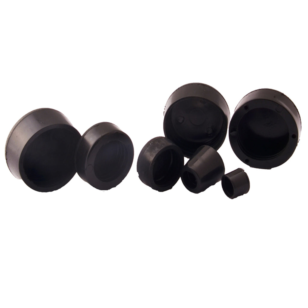 Motorcycle Black Rack Screw Cap Rubber Frame Plugs for Suzuki GSXR 600/750