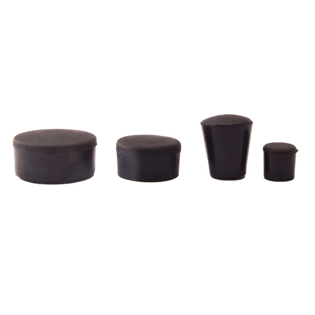 Motorcycle Black Rack Screw Cap Rubber Frame Plugs for Suzuki GSXR 600/750