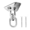 Heavy Duty Swing Hangers Suspension Hooks 1000 LB Capacity, 360 Deg Rotat...