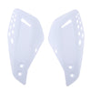 1 Pair Motor Handlebar Hand Brush Guards Protector Hand Guards White