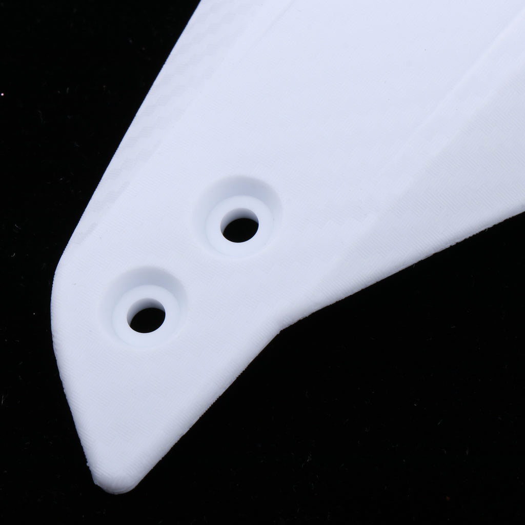 1 Pair Motor Handlebar Hand Brush Guards Protector Hand Guards White