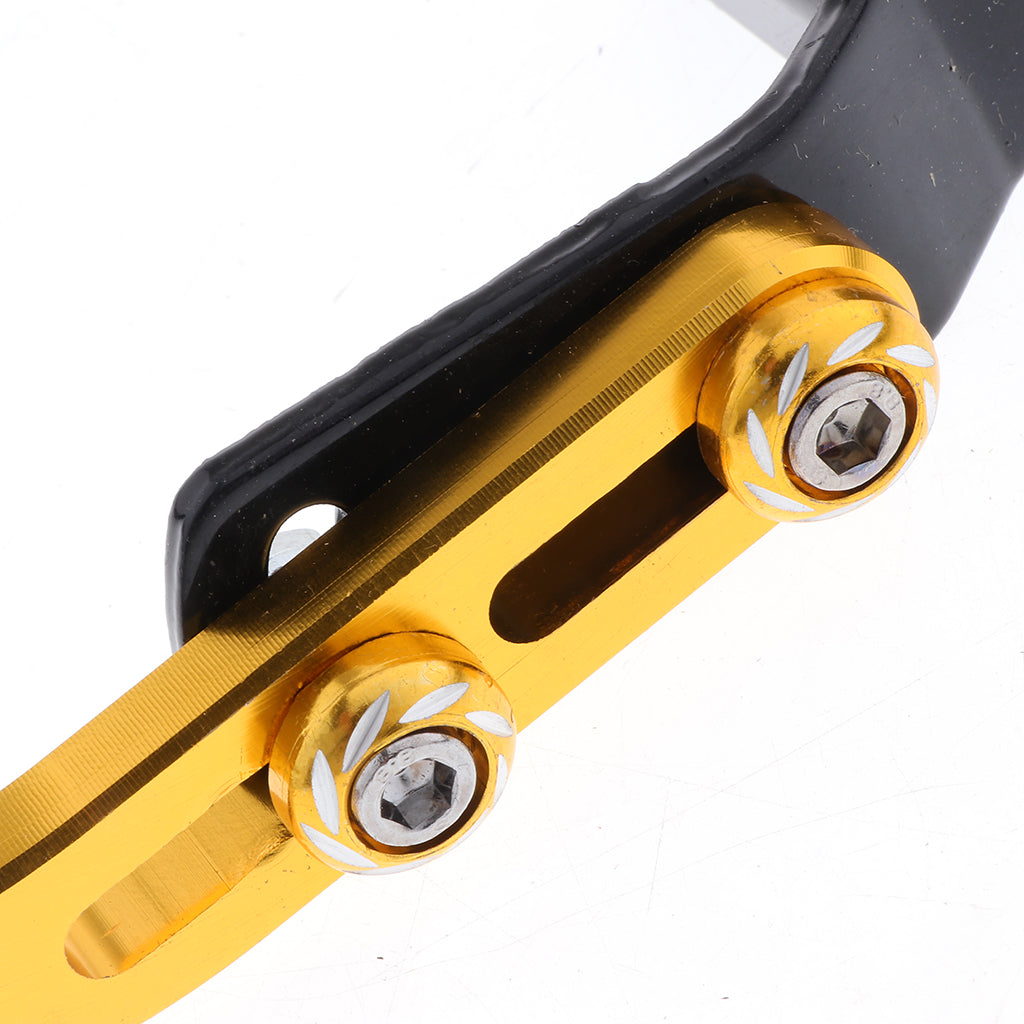 Universal CNC Alloy Folding Gear Shift Shifter Lever for Motorcycle Golden