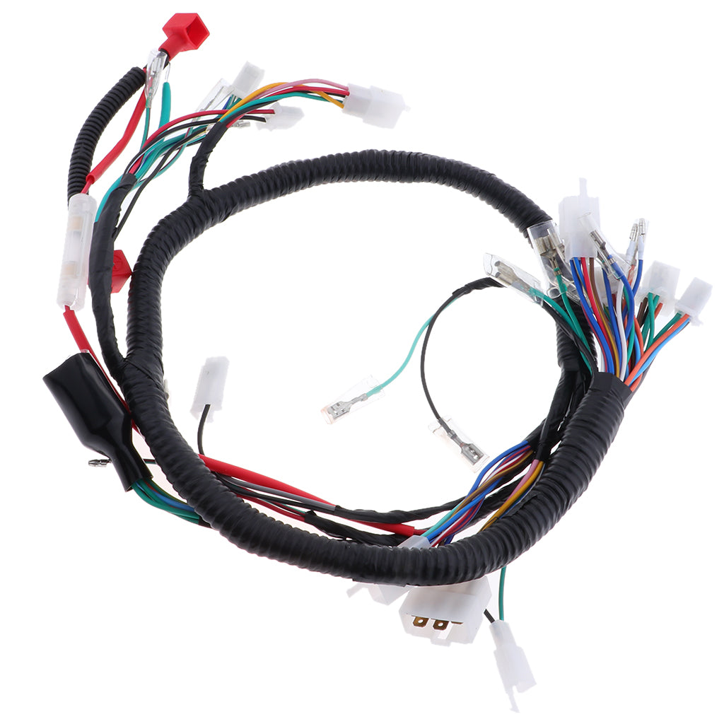 Complete Electrics All Wiring Harness Assembly for Motorbike Scooter