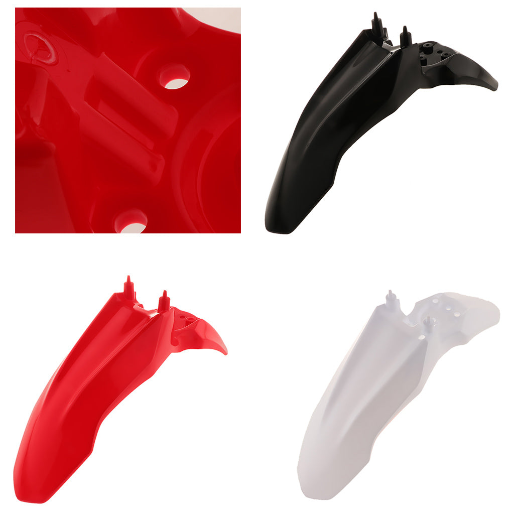 Motorcycle Front Mudguard / Fender Universal Fit for Honda CRF 110 Black