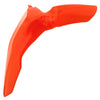 Motorcycle Front Mudguard / Fender Universal Fit for Honda CRF 110 Orange