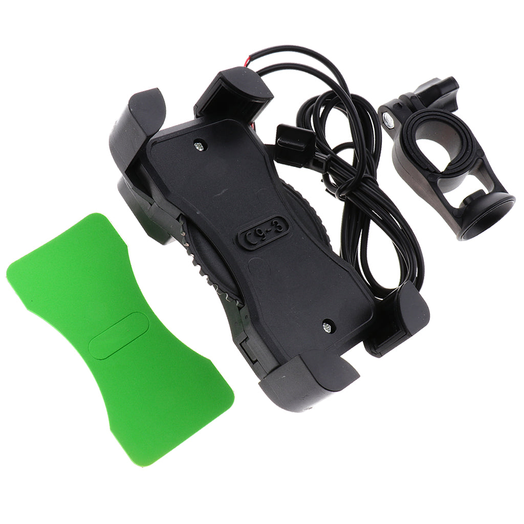 Outdoor Universal Cell Phone Holder for Motorcycle Bicycle Bike Holder Green