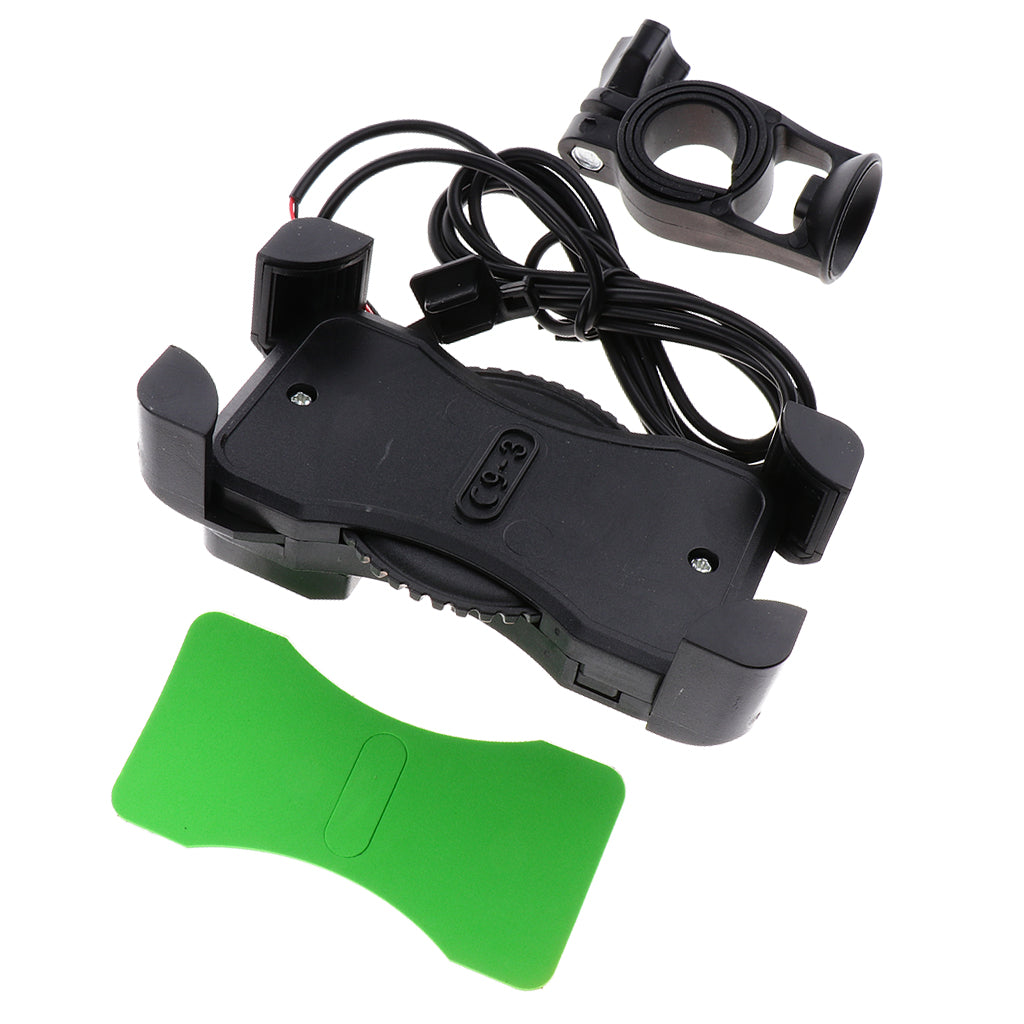 Outdoor Universal Cell Phone Holder for Motorcycle Bicycle Bike Holder Green