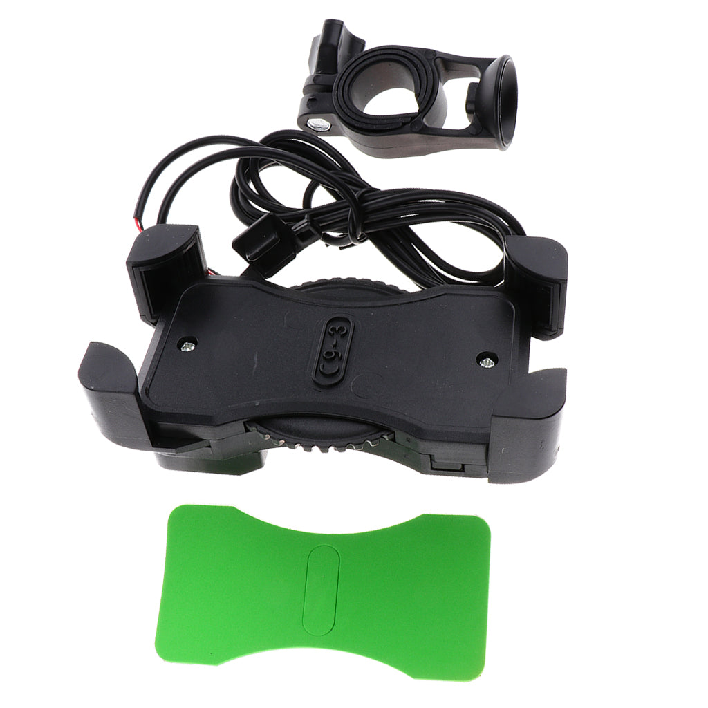 Outdoor Universal Cell Phone Holder for Motorcycle Bicycle Bike Holder Green