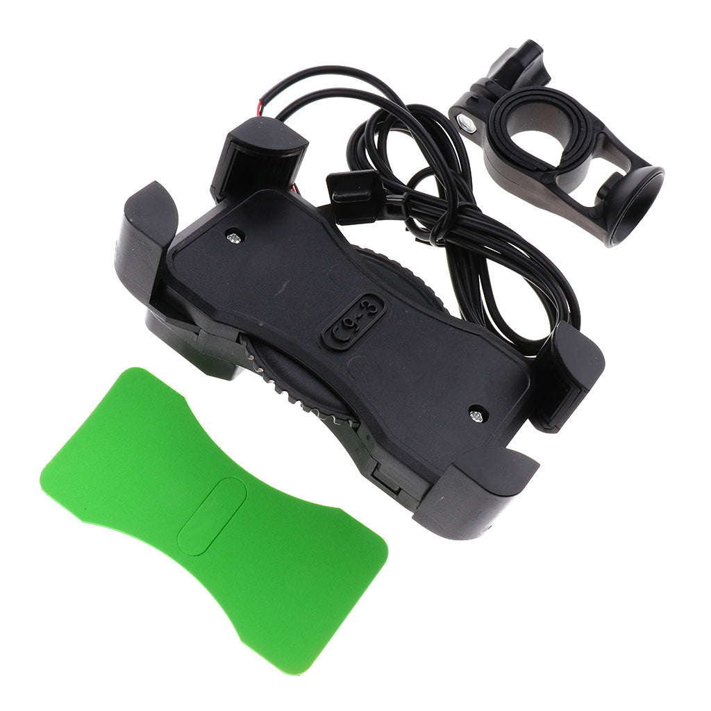 Outdoor Universal Cell Phone Holder for Motorcycle Bicycle Bike Holder Green