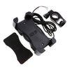 Outdoor Universal Cell Phone Holder for Motorcycle Bicycle Bike Holder Black