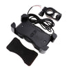 Outdoor Universal Cell Phone Holder for Motorcycle Bicycle Bike Holder Black