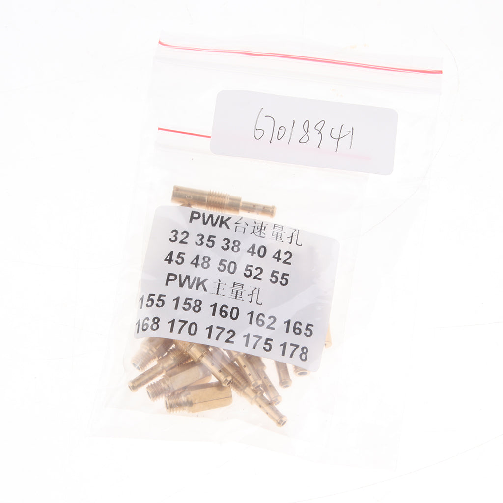 20x Carburetor Main/Slow Pilot jet Needle Set for PWK PE Keihin OKO CVK Carb