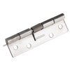 Stainless Steel Spring Marine Boat Cast Square Door Deck Hinge Silver