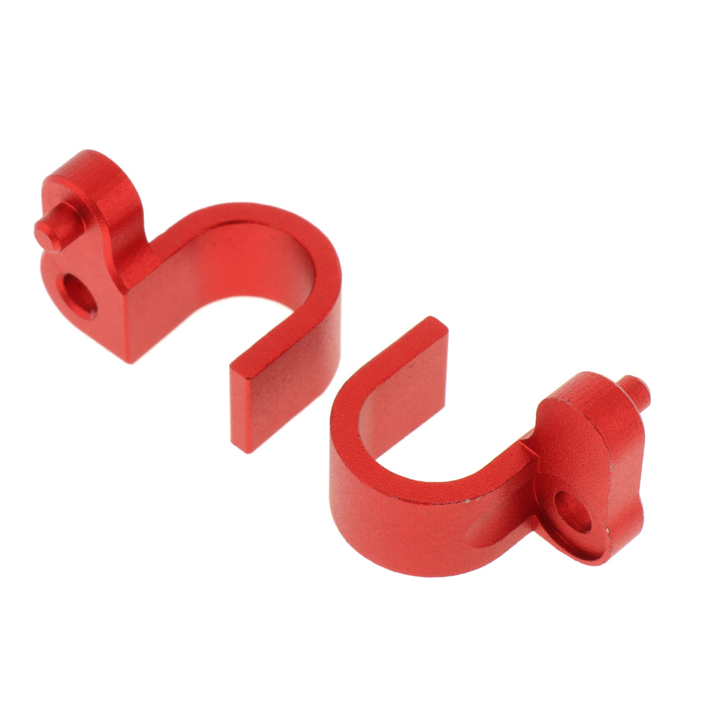 CNC Rear Brake Line Wire Cable Hose Clamp Holder For Honda CRF250L Red