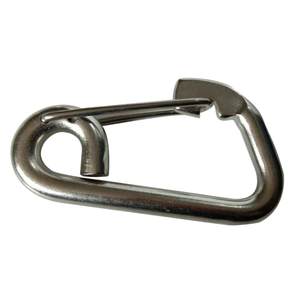 Marine Spring Snap Hook Carabiner - 304 Stainless Steel Boat Clip 16 x 160mm